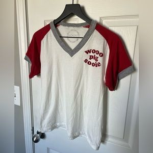 Arkansas Basic Baseball Tee
